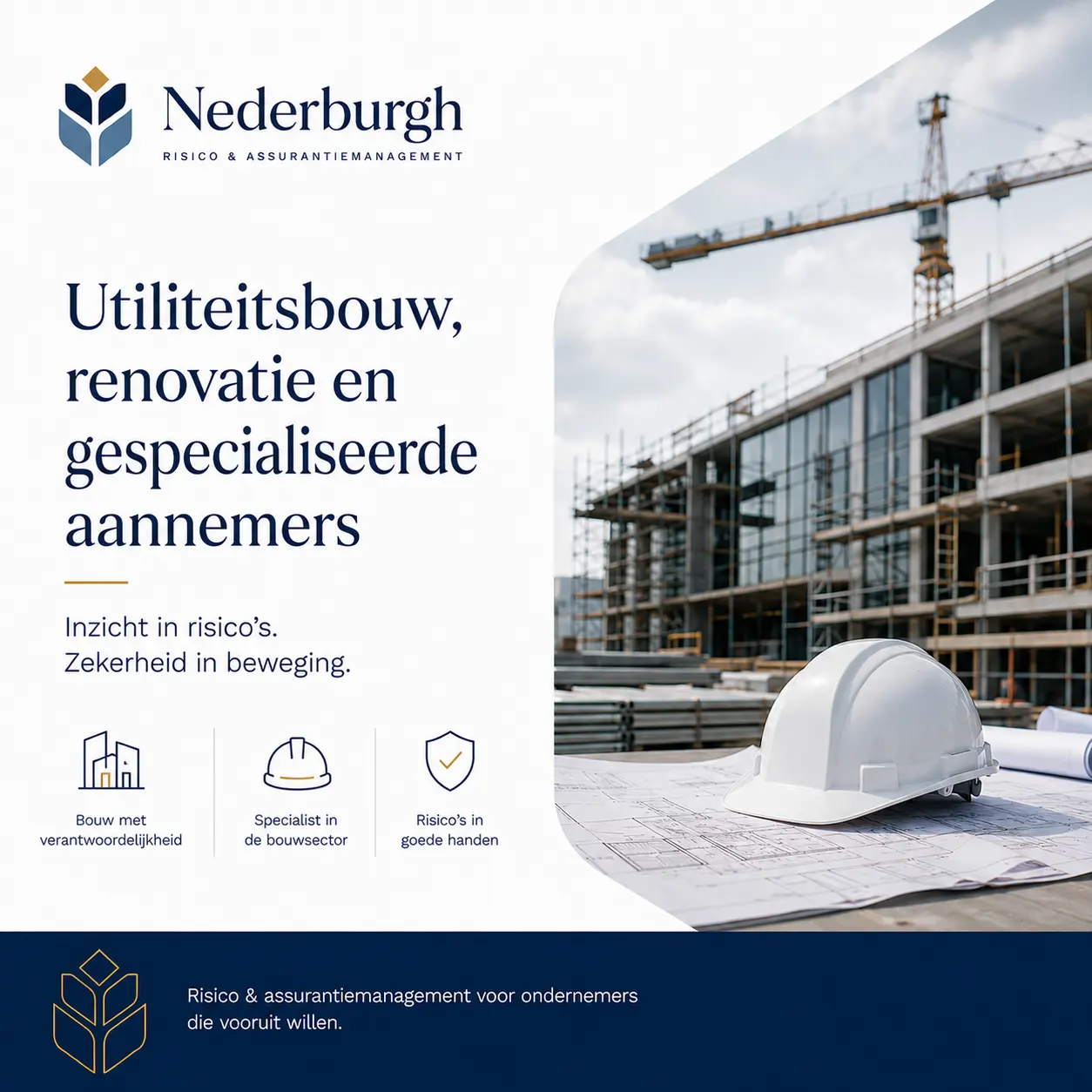 Utiliteitsbouw, renovatie en gespecialiseerde aannemers